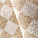 Axyaa Plaid Comfort Living Room Rug