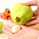 Axya Soft Garlic Peeler & Press Set - Easy Kitchen Tool for Peeling Garlic