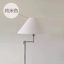Axyaa Modern Korean Style Swing Arm Floor Lamp with Adjustable LED for Living Room