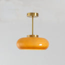 Axyaa Silent Glass Pendant Lamp Nordic Bauhaus Hanging Light