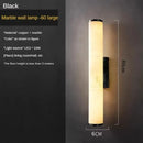Axyaa Nordic Marble Copper Living Room Wall Light Strip