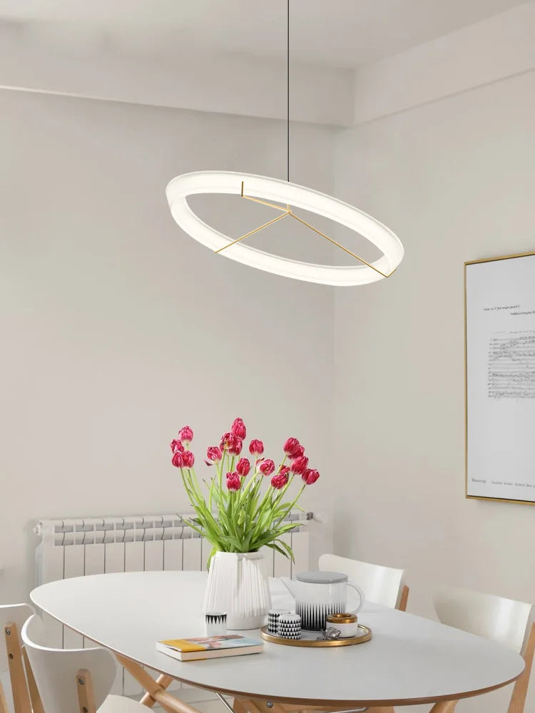 Axya Nordic LED Chandelier for Elegant Living Spaces