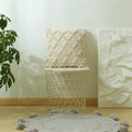 Axyaa Short Plush Boho Pillow Cover Set for Home Sofa Chair Decor