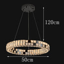 Axyaa Dining Room Chandelier Pendant Light LED Ceiling Lamp for Living Room