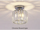 Modern Crystal Chandelier by Axyaa: Elegant Ceiling Lighting for Living room, Bedroom, Kitchen & Hallway