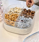 Axyaa Sealed High-End Fruit Tray Candy Box Snack Placement Dried Fruit Storage Box