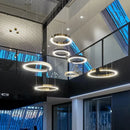 Axyaa Ring Pendant Chandelier for Home Décor