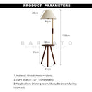 Axyaa Praying Mantis Wood Floor Lamp: Elegant Nordic Design for Luxury Home Decor