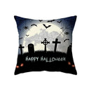 Axyaa Halloween Horror Graveyard Pattern Pillowcase