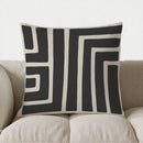 Axyaa Modern Geometric Pattern Pillow Cover for Sofa Bedroom Car