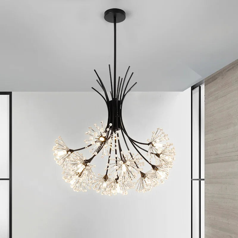 Axyaa Dandelion Chandelier: Modern Nordic Style for Bedroom and Living Room