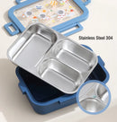 Axyaa 720ml Stainless Steel Thermal Lunch Box with Spoon & Fork
