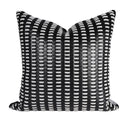 Axyaa Leather Weaving Cushion Throw Pillow for Modern Luxury Villa Living