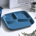 Axyaa Food Grade Plastic Dinner Plate Multipurpose Storage Tray Heat-resistant Dishes