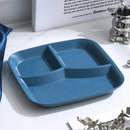 Axyaa Food Grade Plastic Dinner Plate Multipurpose Storage Tray Heat-resistant Dishes