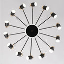 Axyaa LED Rotating Chandelier for Home and Hospitality Lighting