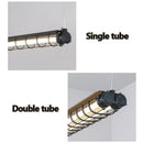 Axyaa Retro Acrylic Tube Pendant Light for Coffee Shop & Office