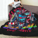 Axyaa Flannel Blanket: Luxurious, Breathable Throw for Bed, Couch, Spring & Autumn