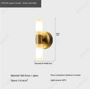 Axyaa LED Copper Wall Lamp - Modern Minimalist Decorative Lighting
