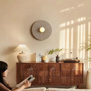 Axyaa Nordic LED Wall Lamp Modern Round Design for Bedroom Home Decor