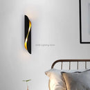Axyaa Aluminum Tube LED Wall Lamp for Bedroom Living Room Sconce Lighting