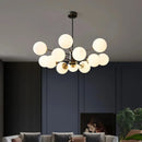 Axyaa Copper Molecular Magic Bean Pendant Lamp - Designer Postmodern Living Room Light