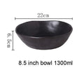 Axyaa Retro Gray Ceramic Dinnerware Set