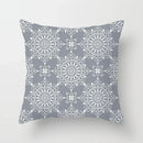 Axyaa Geometric Rose Dandelion Pattern Decorative Pillow Cover