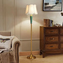 Axyaa Modern Ceramics Floor Lamp LED Standing Light For Home Living Room
