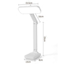 Axyaa LED Desk Lamp 3-Level Touch Dimmable Night Light - Foldable & Rechargeable