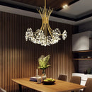 Axyaa Dandelion Crystal Pendant Light - Nordic Minimalist Design