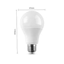 Axyaa LED Bright Indoor Light Bulb E27 Screw Energy Saving for Home and Office