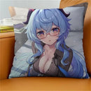 Axyaa Gan Rain Anime Cushion Cover for Stylish Home Decor