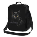 Axyaa Butterfly Cat Insulated Lunch Bag - Reusable Thermal Cooler Tote