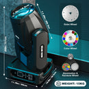 Axyaa 10R Moving Head Light: 280W Beam & Pattern, 17 Gobos, 14 Colors, Rainbow Effect