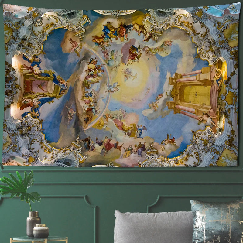 Axyaa Classic Tapestry Mural for Church or Home Décor