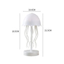 Axyaa RGB Gradient Jellyfish Night Light with Voice Control & Type-C Charging