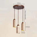 Axyaa Yellow Marble Chandelier: Wabi Sabi Nordic LED Pendant Lamps