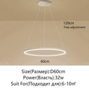 Axyaa Modern LED Pendant Chandelier for Living Room Restaurant Bedroom Lighting