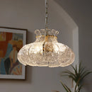 Axyaa Clear Glass Pendant Chandelier Indoor Lighting