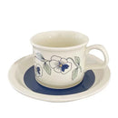 Axyaa Medieval Ceramic Mug & Saucer Set - Retro Coffee Cup Creative Design