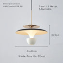 Axyaa LED Chandelier - Modern Minimalist Pendant Lamp for Home Decor