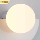 Axyaa Colorful Circular Macaron Wall Light - Modern Nordic LED Home Lighting