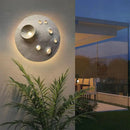 Axyaa Outdoor Waterproof LED Wall Lamp for Scandinavian Home Decor