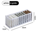 Axyaa Wardrobe Organizer Box Set for Clothes, Bras, Underwear, Socks - Breathable Mesh Bags