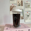 Axyaa Iced American Coffee Cup Tritan Water Bottle for Women