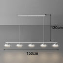 Axyaa Crystal Chandelier Pendant Light for Living Room and Bedroom