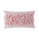 Axyaa Floral Velvet Cushion Cover - Girl's Heart Style Plush Pillowcase - Home Decor