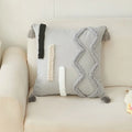 Axyaa Boho Chic Cushion Cover Set - 45x45cm Removable Washable Pillowcase