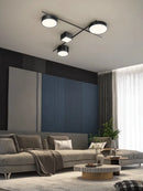 Axyaa Modern Minimalist Geometry LED Ceiling Lamp for Living Room, Dining Room, Study, Bedroom